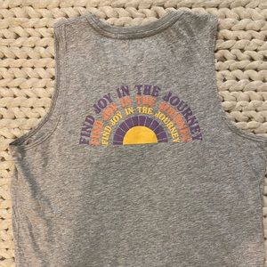 Grey Spiritual Gangster tank